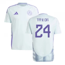 Camiseta Fútbol Escocia Taylor #24 Eurocopa 2024 Segunda Hombre Equipación