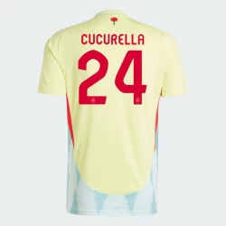 Camiseta Fútbol España Carvajal #2 Eurocopa 2024 Segunda Hombre Equipación