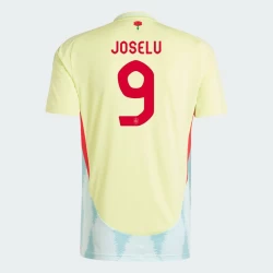 Camiseta Fútbol España Joselu #9 Eurocopa 2024 Segunda Hombre Equipación