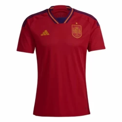 Camiseta Fútbol España Mundial 2022 Primera Hombre Equipación