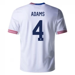 Camiseta Fútbol Estados Unidos Adams #4 Copa America 2024 Primera Hombre Equipación