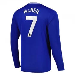 Camiseta Fútbol Everton FC McNeil #7 2024-25 Primera Equipación Hombre Manga Larga
