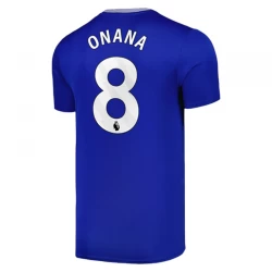 Camiseta Fútbol Everton FC Onana #8 2024-25 Primera Equipación Hombre