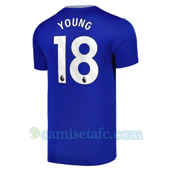 Camiseta Fútbol Everton FC Young #18 2024-25 Primera Equipación Hombre