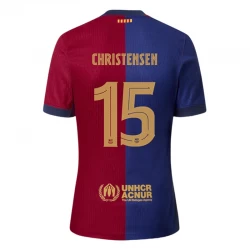 Camiseta Fútbol FC Barcelona Christensen #15 2024-25 Primera Equipación Hombre