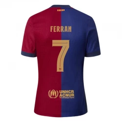 Camiseta Fútbol FC Barcelona Ferran #7 2024-25 Primera Equipación Hombre