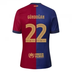 Camiseta Fútbol FC Barcelona Gundogan #22 2024-25 Primera Equipación Hombre