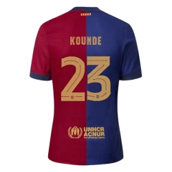 Camiseta Fútbol FC Barcelona Kounde #23 2024-25 Primera Equipación Hombre