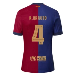 Camiseta Fútbol FC Barcelona R.Araujo #4 2024-25 Primera Equipación Hombre