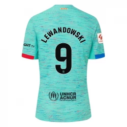 Camiseta Fútbol FC Barcelona Robert Lewandowski #9 2023-24 Tercera Equipación Hombre