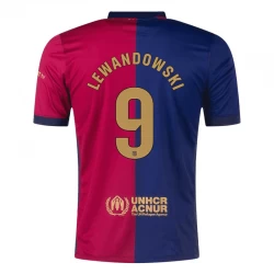 Camiseta Fútbol FC Barcelona Robert Lewandowski #9 2024-25 Primera Equipación Hombre