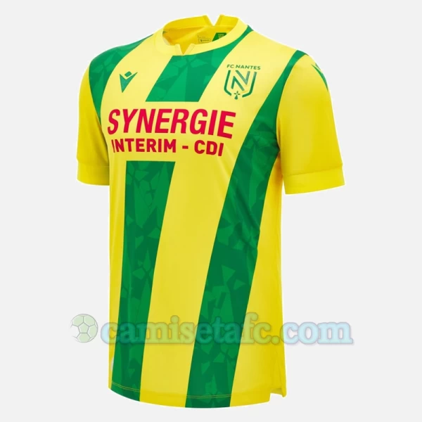 Camiseta Fútbol FC Nantes 2024-25 Primera Equipación Hombre