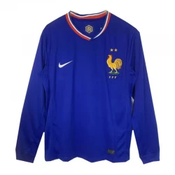 Camiseta Fútbol Francia Eurocopa 2024 Primera Hombre Equipación Manga Larga
