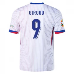 Camiseta Fútbol Francia Olivier Giroud #9 Eurocopa 2024 Segunda Hombre Equipación