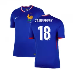 Camiseta Fútbol Francia Zaire Emery #18 Eurocopa 2024 Primera Hombre Equipación