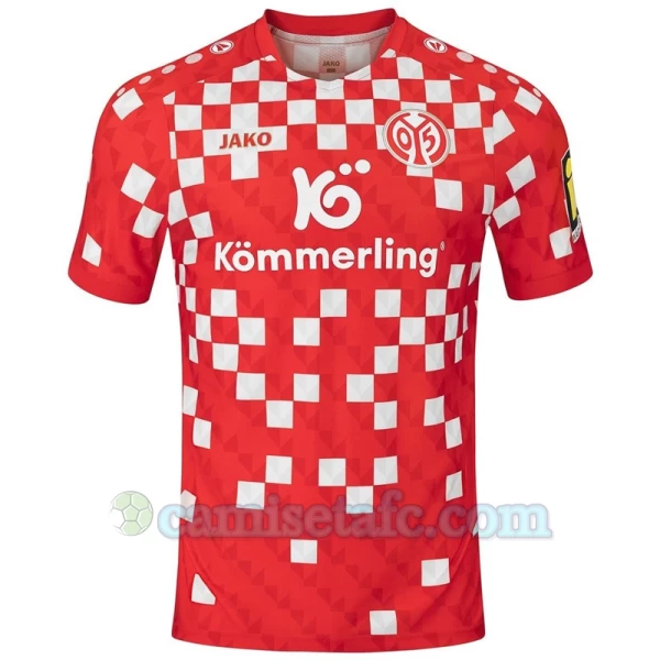 Camiseta Fútbol FSV Mainz 05 2024-25 Primera Equipación Hombre