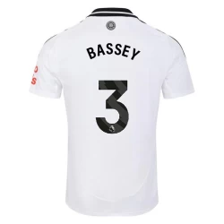 Camiseta Fútbol Fulham FC Bassey #3 2024-25 Primera Equipación Hombre