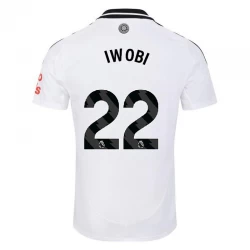 Camiseta Fútbol Fulham FC Iwobi #22 2024-25 Primera Equipación Hombre
