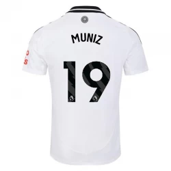 Camiseta Fútbol Fulham FC Muniz #19 2024-25 Primera Equipación Hombre