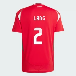 Camiseta Fútbol Hungría Adam Lang #2 Eurocopa 2024 Primera Hombre Equipación