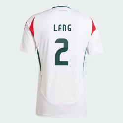 Camiseta Fútbol Hungría Adam Lang #2 Eurocopa 2024 Segunda Hombre Equipación