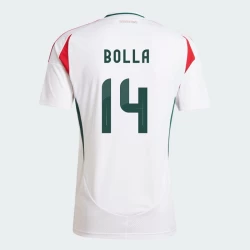 Camiseta Fútbol Hungría Bendeguz Bolla #14 Eurocopa 2024 Segunda Hombre Equipación