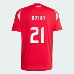 Camiseta Fútbol Hungría Endre Botka #21 Eurocopa 2024 Primera Hombre Equipación