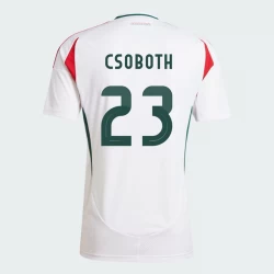 Camiseta Fútbol Hungría Kevin Csoboth #23 Eurocopa 2024 Segunda Hombre Equipación
