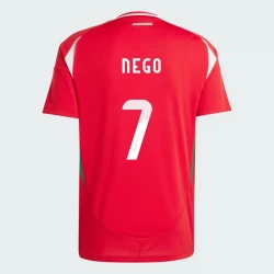 Camiseta Fútbol Hungría Loic Nego #7 Eurocopa 2024 Primera Hombre Equipación