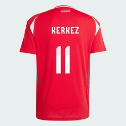 Camiseta Fútbol Hungría Milos Kerkez #11 Eurocopa 2024 Primera Hombre Equipación