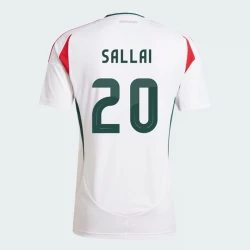 Camiseta Fútbol Hungría Roland Sallai #20 Eurocopa 2024 Primera Hombre Equipación