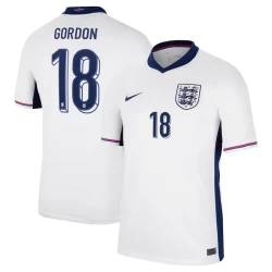 Camiseta Fútbol Inglaterra Gordon #18 Eurocopa 2024 Primera Hombre Equipación