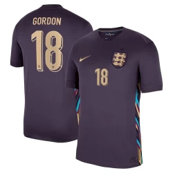 Camiseta Fútbol Inglaterra Gordon #18 Eurocopa 2024 Segunda Hombre Equipación