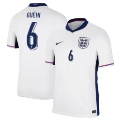 Camiseta Fútbol Inglaterra Guehi #6 Eurocopa 2024 Primera Hombre Equipación