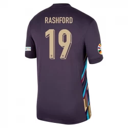 Camiseta Fútbol Inglaterra Marcus Rashford #19 Eurocopa 2024 Segunda Hombre Equipación