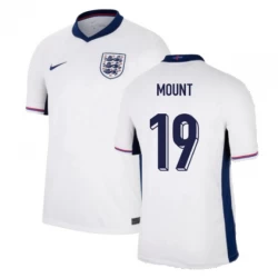 Camiseta Fútbol Inglaterra Mason Mount #19 Eurocopa 2024 Primera Hombre Equipación