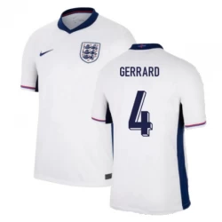 Camiseta Fútbol Inglaterra Steven Gerrard #4 Eurocopa 2024 Primera Hombre Equipación