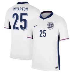 Camiseta Fútbol Inglaterra Wharton #25 Eurocopa 2024 Primera Hombre Equipación