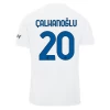 Camiseta Fútbol Inter Milan 2023-24 Calhanoglu #20 Segunda Equipación Hombre