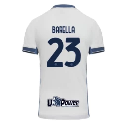 Camiseta Fútbol Inter Milan 2024-25 Nicolò Barella #23 Segunda Equipación Hombre