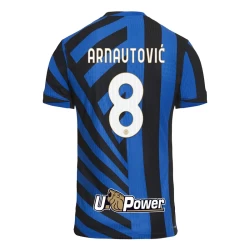 Camiseta Fútbol Inter Milan Arnautovic #8 2024-25 Primera Equipación Hombre