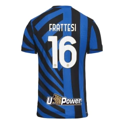 Camiseta Fútbol Inter Milan Frattesi #16 2024-25 Primera Equipación Hombre