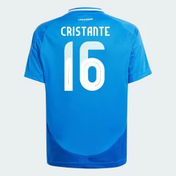 Camiseta Fútbol Italia Cristante #16 Eurocopa 2024 Primera Hombre Equipación