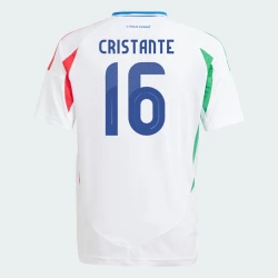 Camiseta Fútbol Italia Cristante #16 Eurocopa 2024 Segunda Hombre Equipación