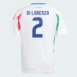 Camiseta Fútbol Italia Di Lorenzo #2 Eurocopa 2024 Segunda Hombre Equipación