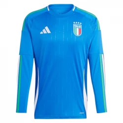 Camiseta Fútbol Italia Eurocopa 2024 Primera Hombre Equipación Manga Larga