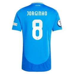 Camiseta Fútbol Italia Jorginho #8 Eurocopa 2024 Primera Hombre Equipación