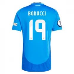 Camiseta Fútbol Italia Leonardo Bonucci #19 Eurocopa 2024 Primera Hombre Equipación