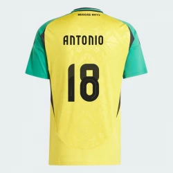 Camiseta Fútbol Jamaica Antonio #18 Copa America 2024 Primera Hombre Equipación