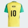 Camiseta Fútbol Jamaica Cordova-Reid #10 Copa America 2024 Primera Hombre Equipación